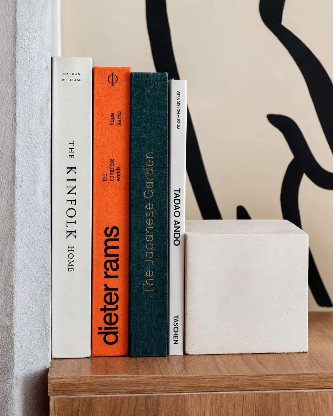 Stacked design books